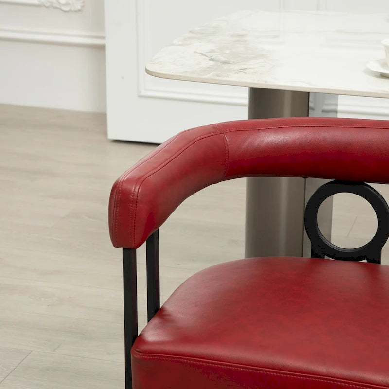 Canapé deux places moderne en tissu chenille avec accoudoirs et pieds en métal pour salon