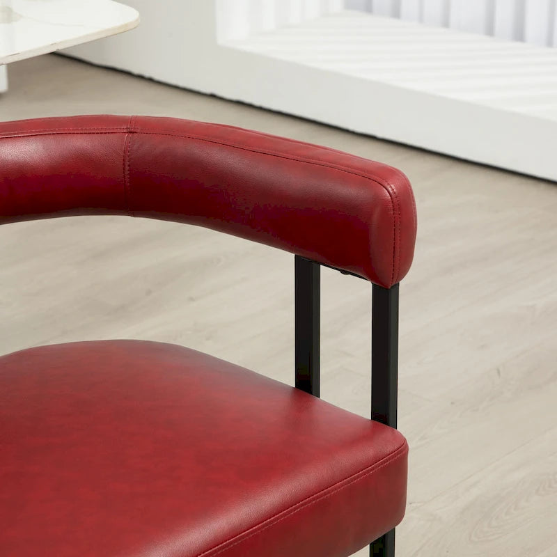 Canapé deux places moderne en tissu chenille avec accoudoirs et pieds en métal pour salon