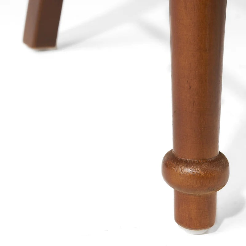 Chaise de salle à manger en bois d'acacia (lot de 2)