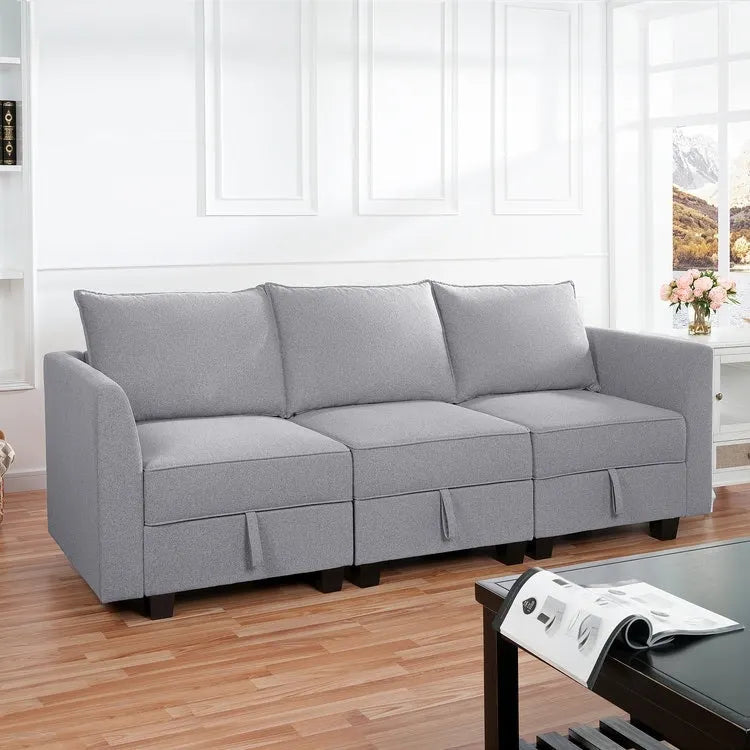 Collection Modulaire Moderne à Composer - Cadre en Bois Robuste - Mobilier Polyvalent et Élégant pour Salon et Chambre
