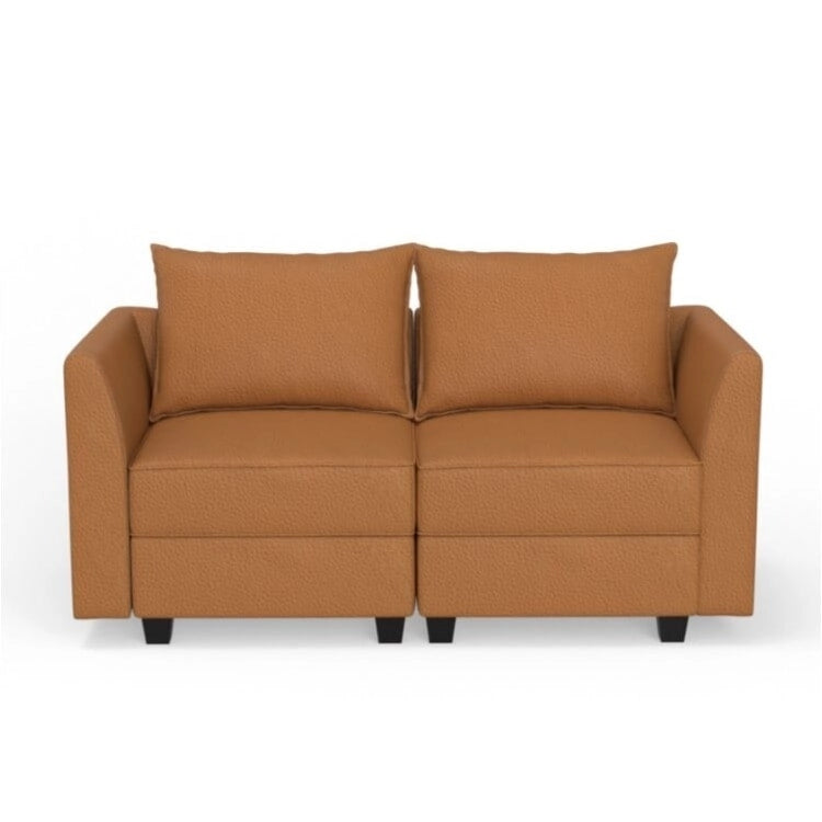 Collection Modulaire Moderne à Composer - Cadre en Bois Robuste - Mobilier Polyvalent et Élégant pour Salon et Chambre