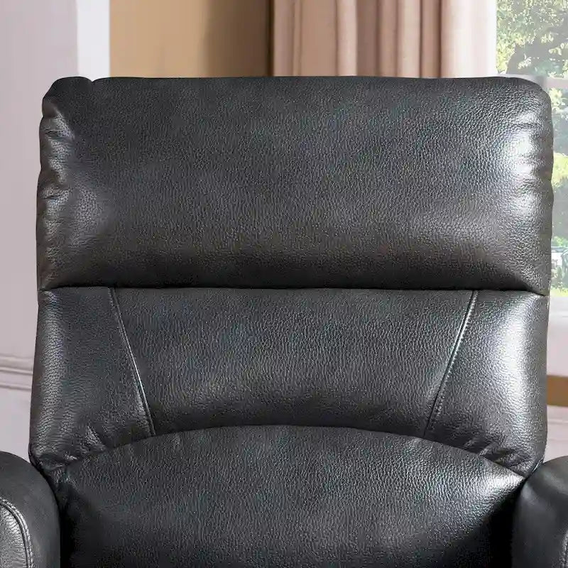 Fauteuil inclinable releveur électrique Colby, gris anthracite foncé