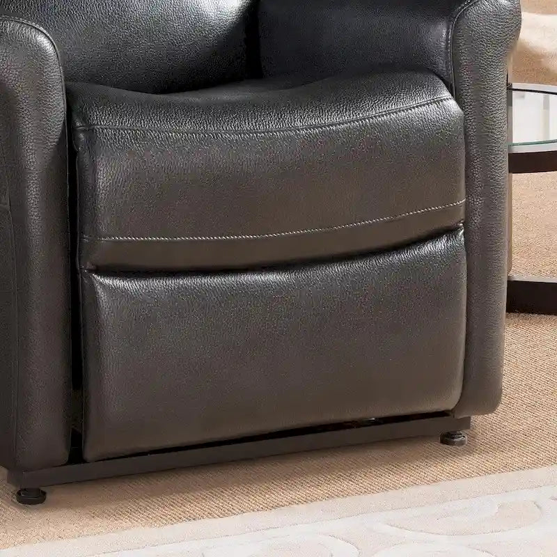 Fauteuil inclinable releveur électrique Colby, gris anthracite foncé