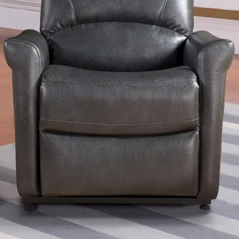 Fauteuil inclinable releveur électrique Colby, gris anthracite foncé