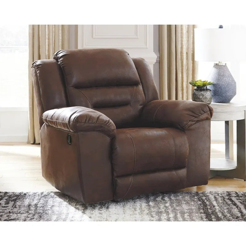 Fauteuil inclinable contemporain Rocker Chocolat