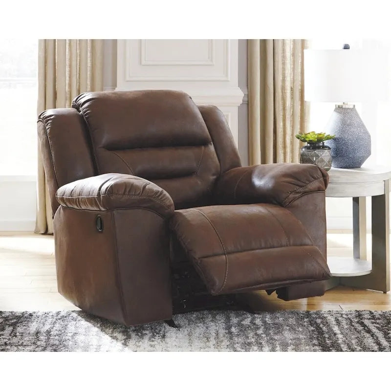 Fauteuil inclinable contemporain Rocker Chocolat