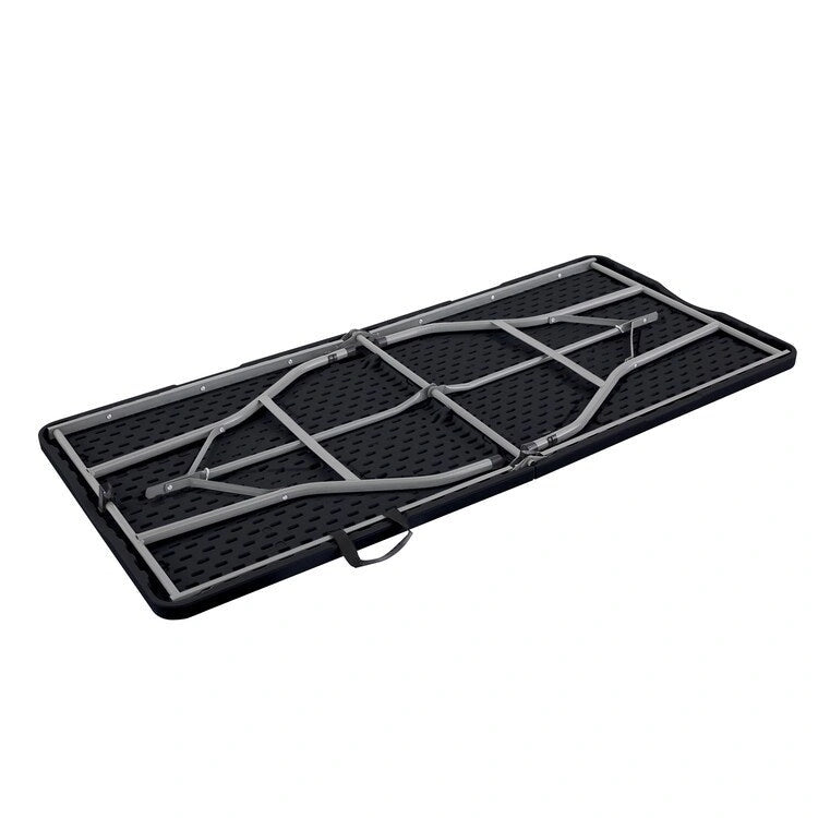 Table pliante Table pliable Table portative Table pliante multifonctionnelle en résine rectangulaire pour le camping en extérieur
