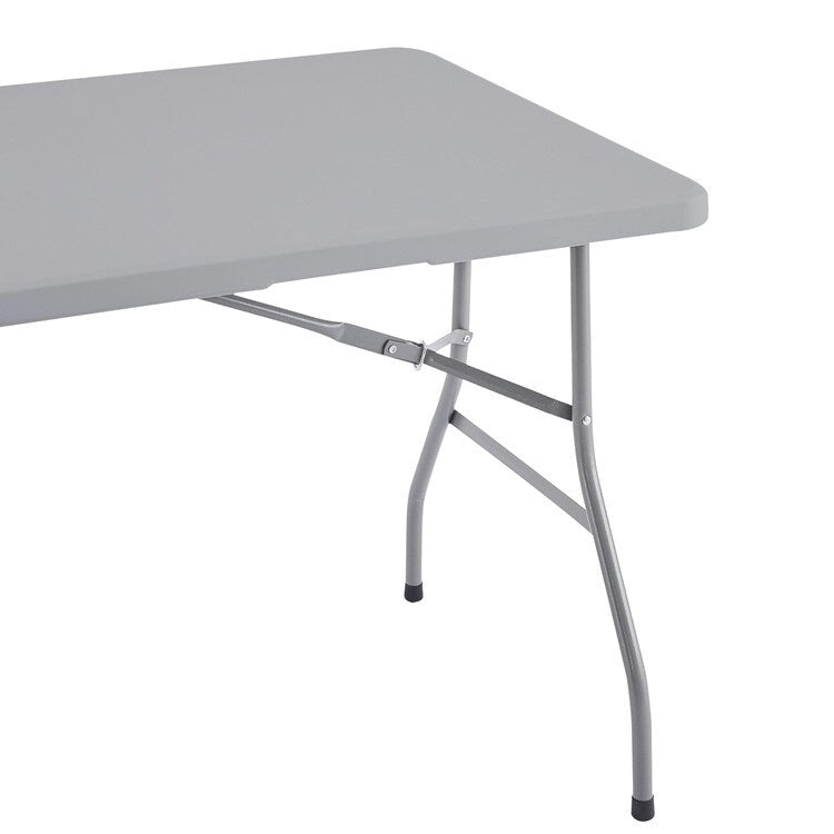 Table pliante Table pliable Table portative Table pliante multifonctionnelle en résine rectangulaire pour le camping en extérieur