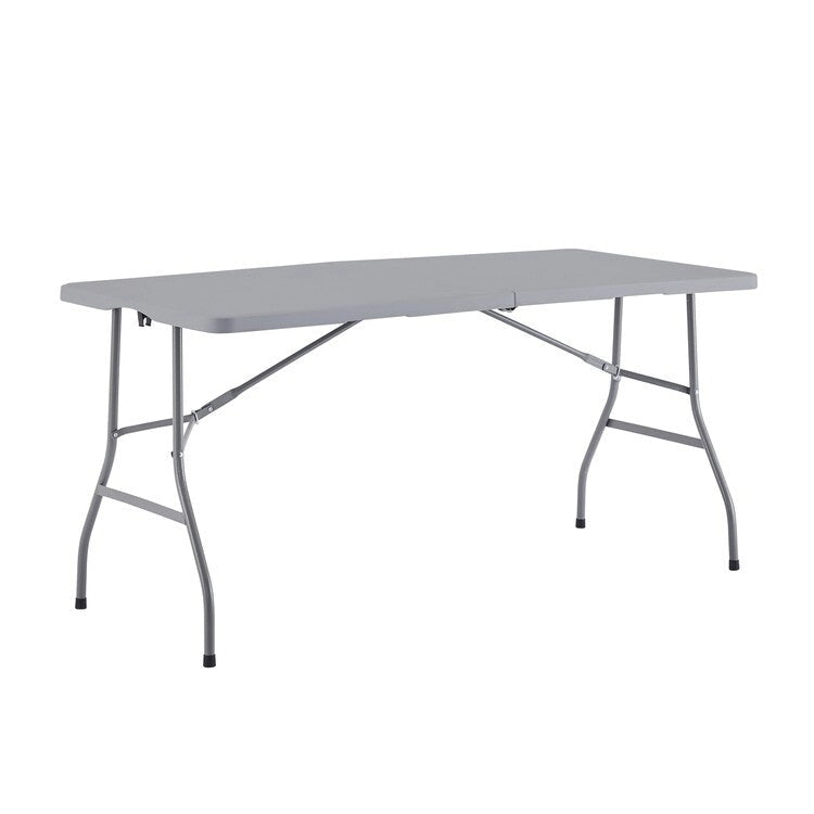 Table pliante Table pliable Table portative Table pliante multifonctionnelle en résine rectangulaire pour le camping en extérieur