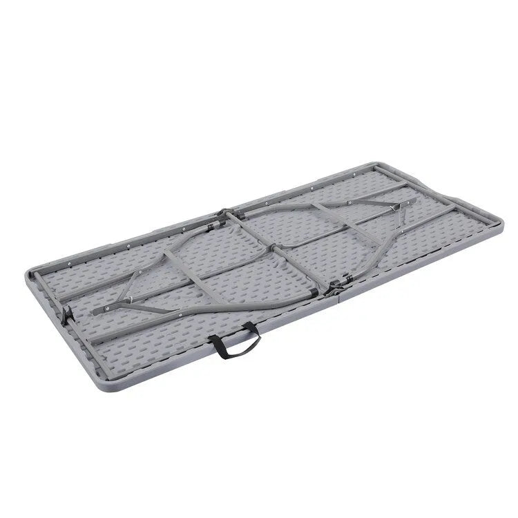 Table pliante Table pliable Table portative Table pliante multifonctionnelle en résine rectangulaire pour le camping en extérieur