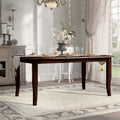 Furniture of America Zita Espresso 72-inch Wood Expandable Dining Table