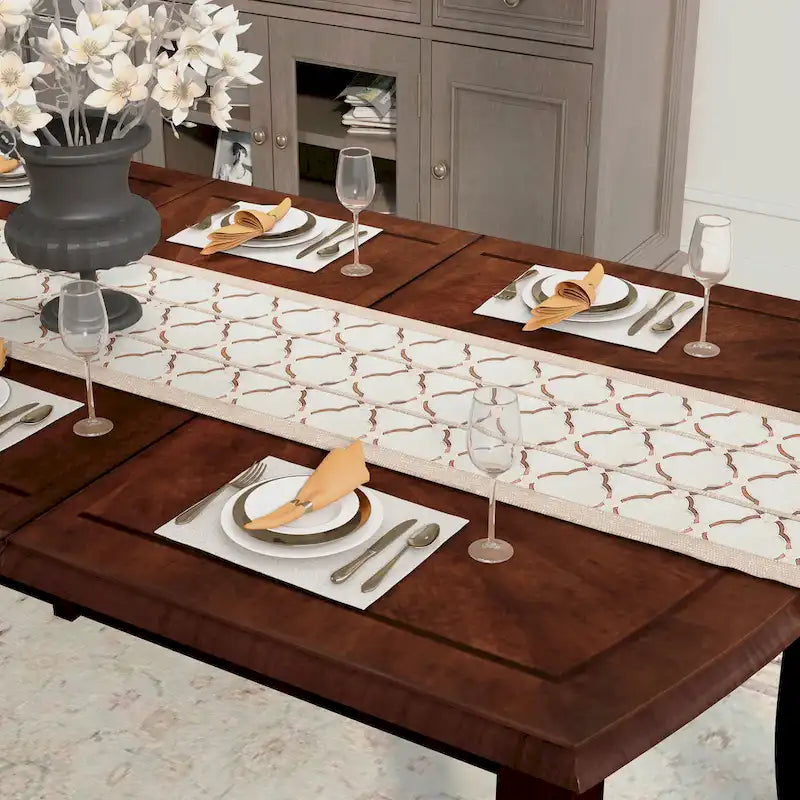 Table à manger extensible Espresso de 72 pouces en bois