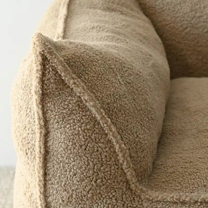 Canapé paresseux, pouf, canapé avec pouf repose-pieds
