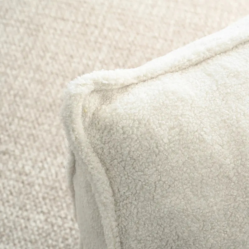 Canapé paresseux, pouf, canapé avec pouf repose-pieds