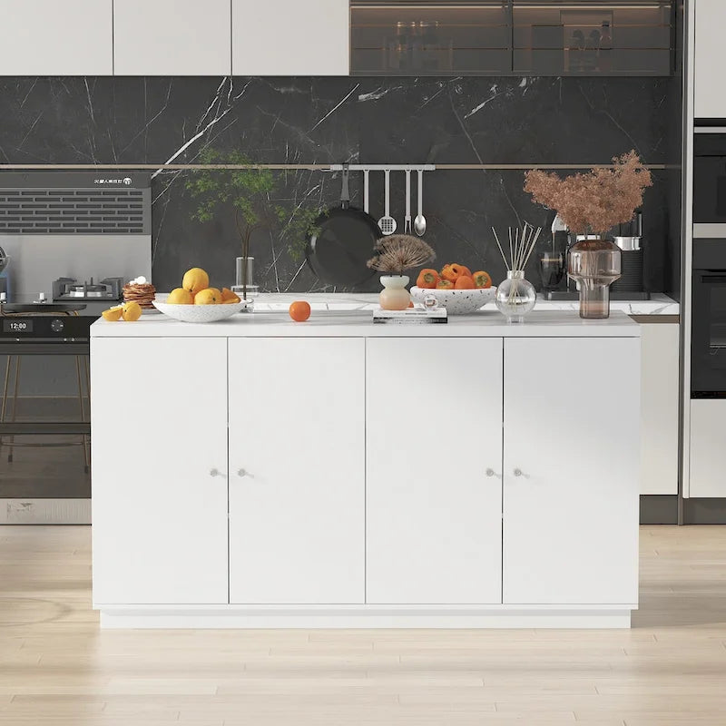 Buffet multi-fonctionnel d'îlot de cuisine pour intérieurs contemporains - 63