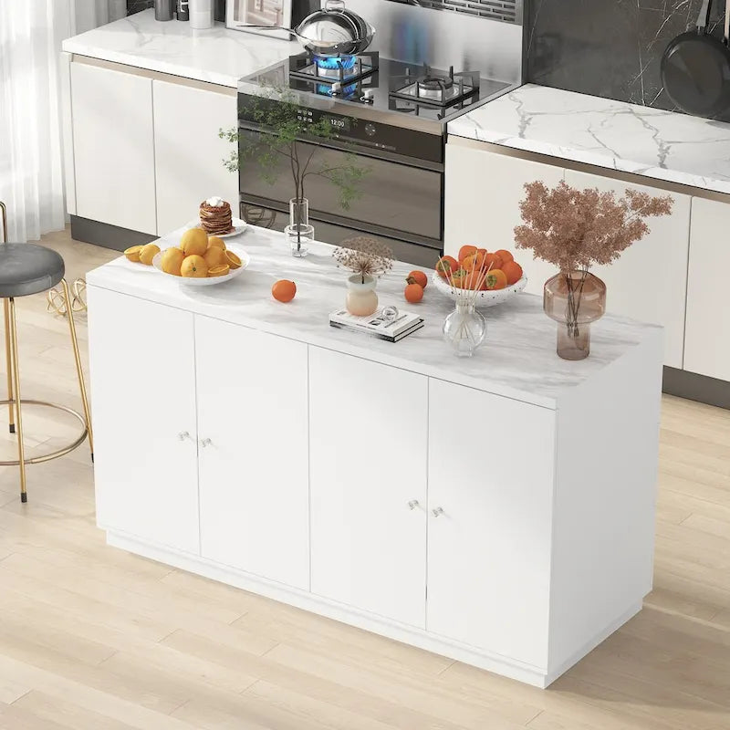 Buffet multi-fonctionnel d'îlot de cuisine pour intérieurs contemporains - 63