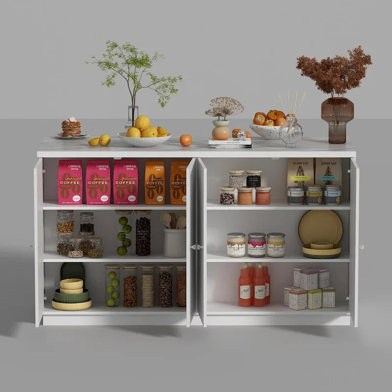 Buffet multi-fonctionnel d'îlot de cuisine pour intérieurs contemporains - 63