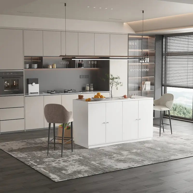 Buffet multi-fonctionnel d'îlot de cuisine pour intérieurs contemporains - 63