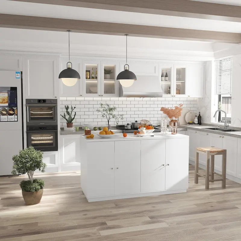 Buffet multi-fonctionnel d'îlot de cuisine pour intérieurs contemporains - 63